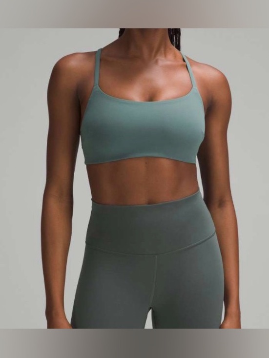 lululemon athletica Tops - NWOT New Lululemon Wunder Train Strappy Racer Bra *Light Support, C/D Cup Medium